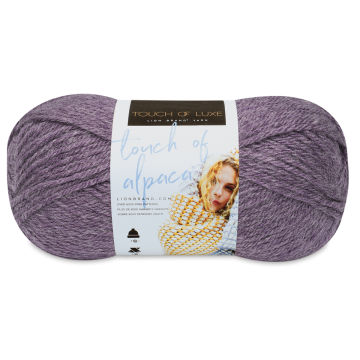Lion Brand Touch of Alpaca Yarn - Purple Aster