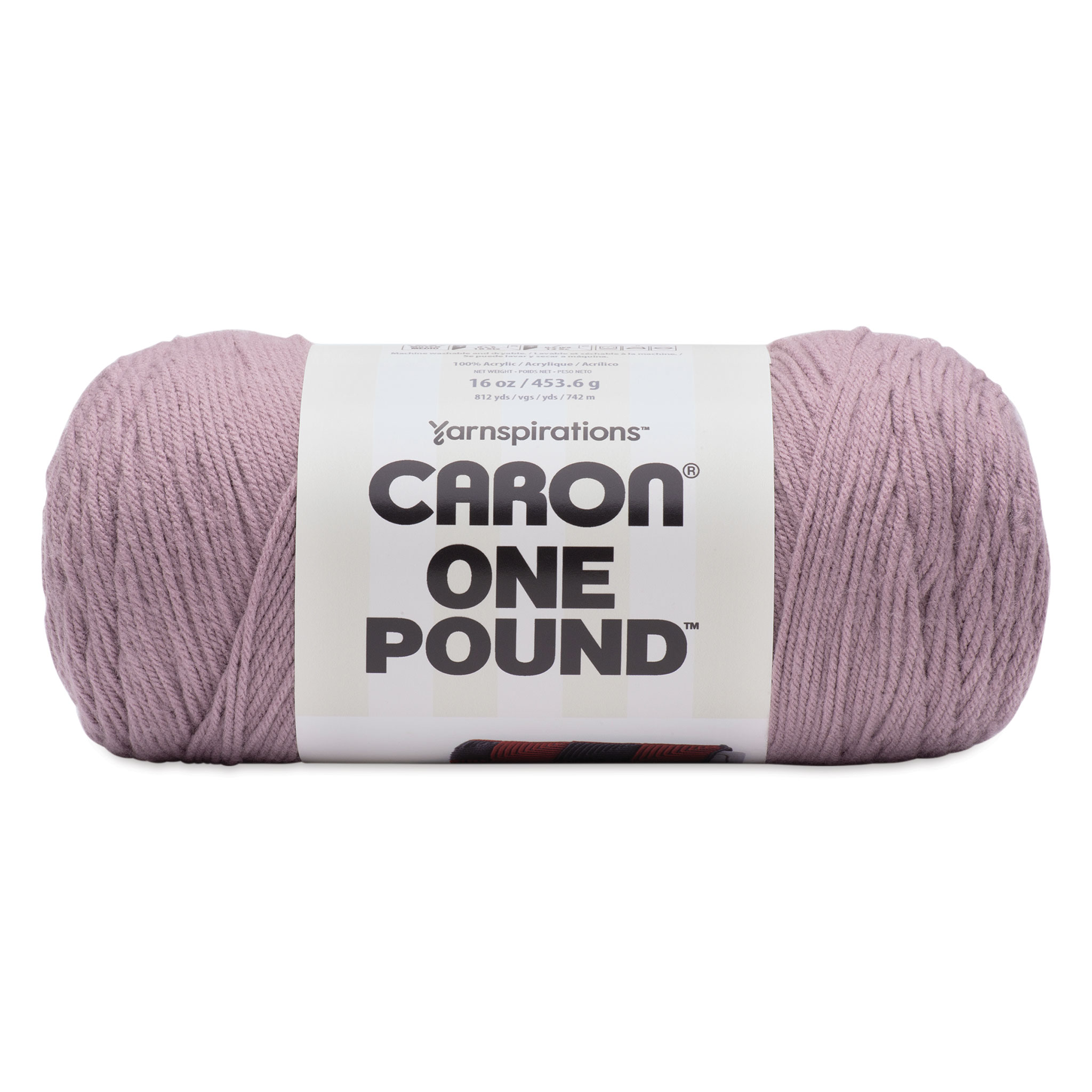 Caron One Pound Yarn-Lilac - 4361950