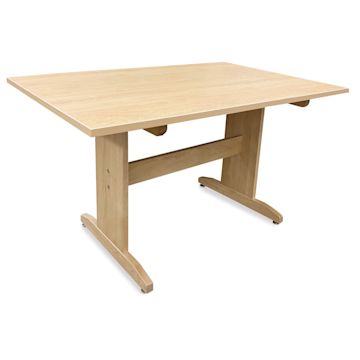 Open in modal - Hann Art Table - 36''H x 60''L x 42''W, Rounded Corner, High Pressure Laminate Top