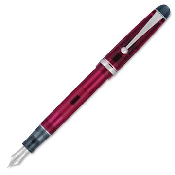 Open in modal - Pilot Custom 74 Fountain Pen - Merlot, Broad, cap off
