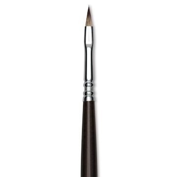Open in modal - Escoda Vintage Synthetic Brush - Filbert, Long  Handle, Size 2