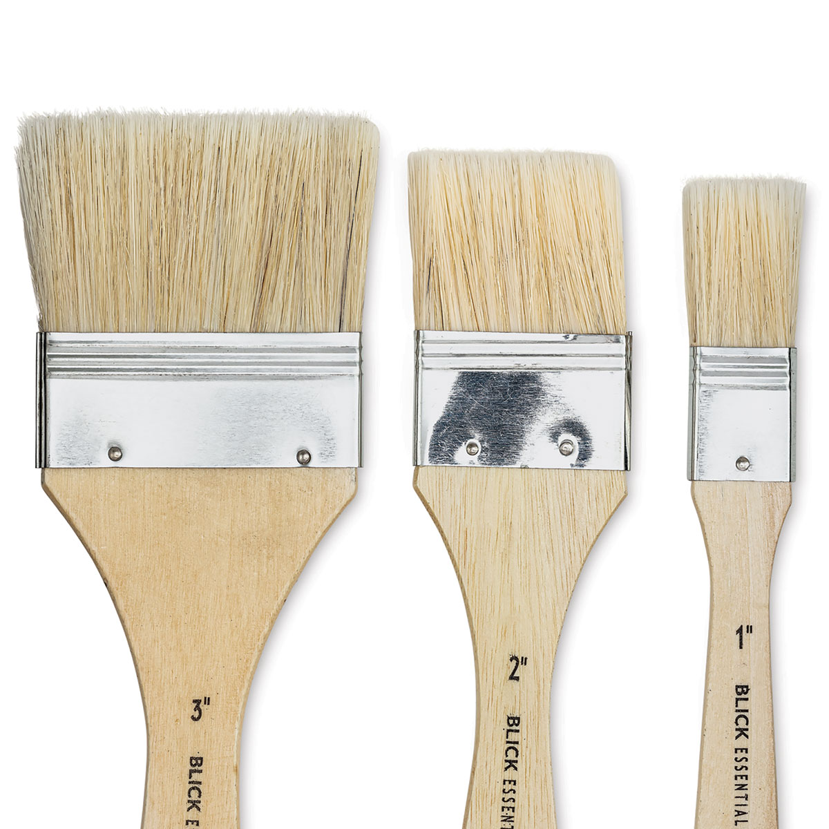 Heavy-Duty Wide Brushes, Set of 3