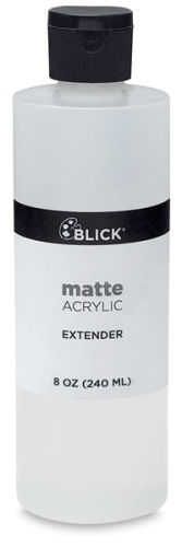 Blick Matte Acrylic - Brilliant Magenta, 2 oz bottle