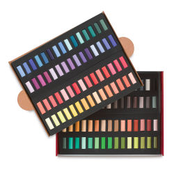 Blick Artists' Soft Pastel Half Stick Set - Assorted Colors, Set of 120 ...
