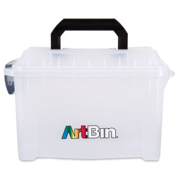 ArtBin Sidekick Mini Storage Bin (front view with lid closed)