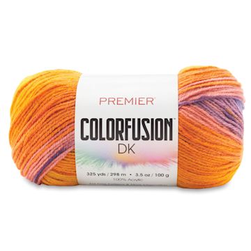 Open in modal - Premier Yarn Colorfusion DK Yarn - Tropical, 325 yards