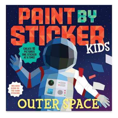 Paint By Sticker Kids: Outer Space (book cover)