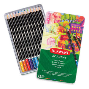 Derwent Academy Colored Pencil Set - Set of 12