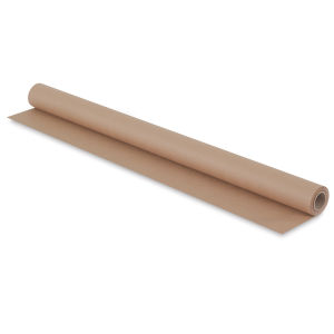 Borden & Riley Kraft Paper Roll - 36" x 10 yds at right angle, slightly unrolled