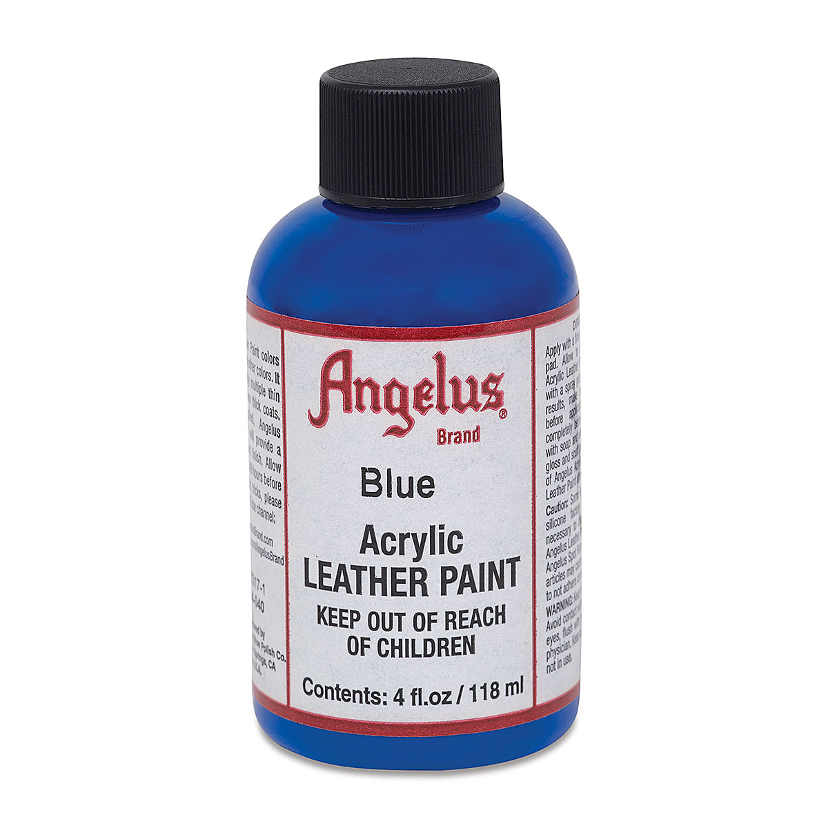 Angelus Leather Paint - Blue, 4 Oz | BLICK Art Materials