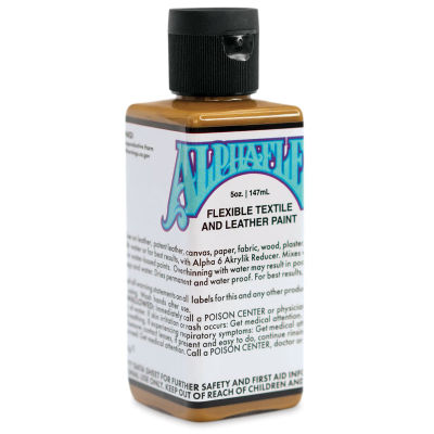 Alpha6 AlphaFlex Textile and Leather Paint - Rustique, 147 ml, Bottle