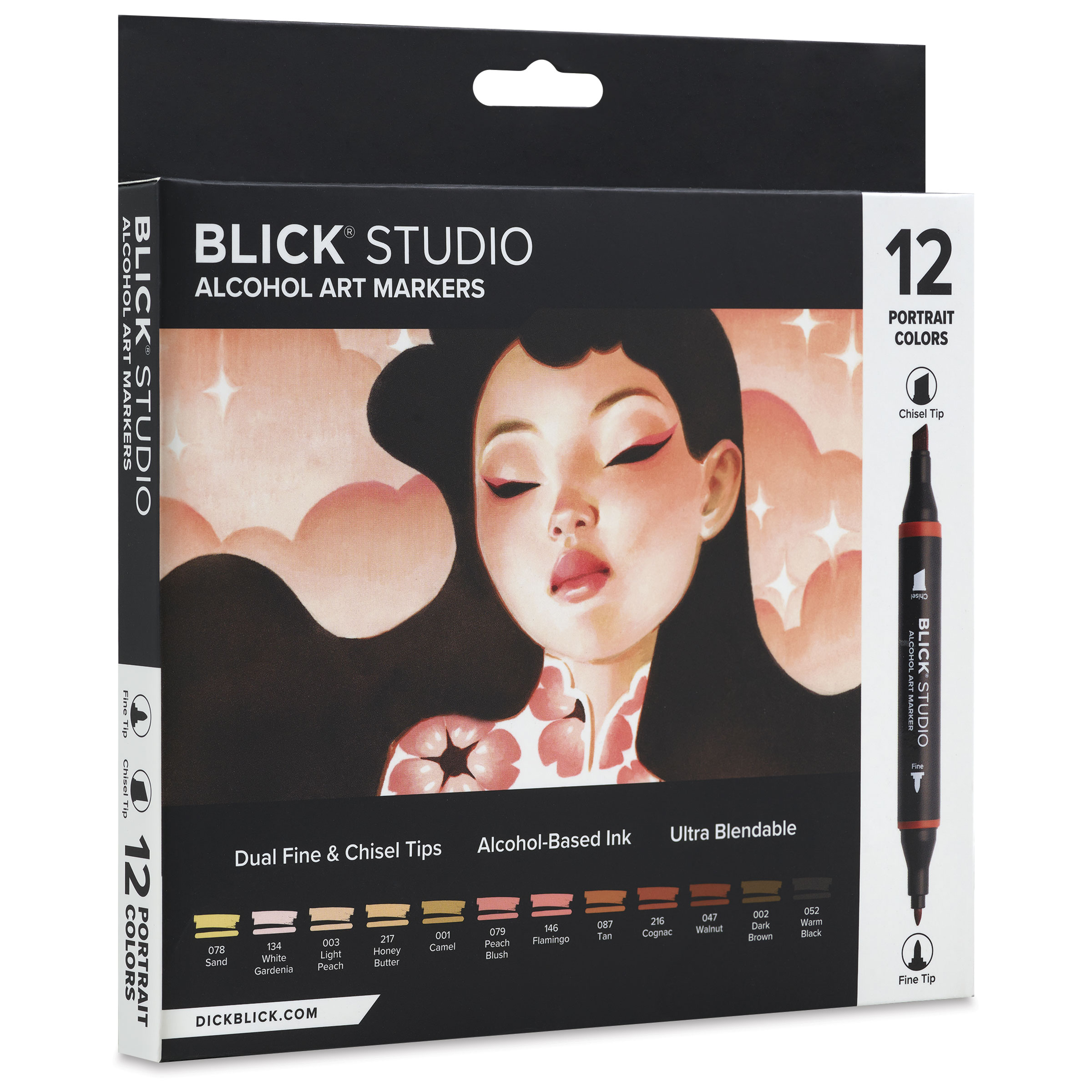 Blick Studio Double-Ended Alcohol Art Markers - Portrait