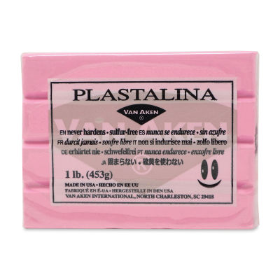 Van Aken Plastalina Modeling Clay - 1 lb, Pastel Pink