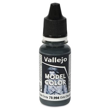 Open in modal - Vallejo Acrylic Model Color Paint - Dark Grey, 18 ml