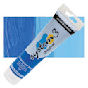 Daler-Rowney System3 Acrylic - Fluorescent Blue, 150 ml tube