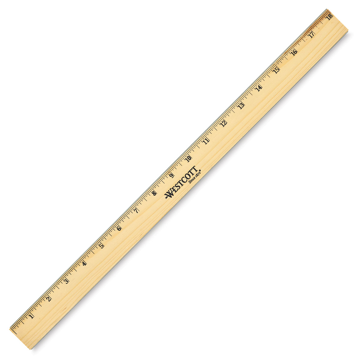 Wooden Ruler 18 Inch 