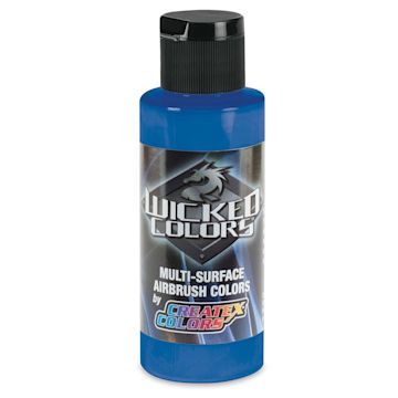 Open in modal - Createx Wicked Colors Airbrush Color - 2 oz, Detail Cerulean Blue