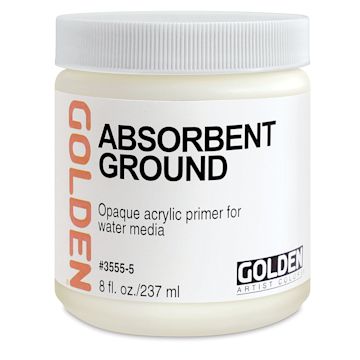 Open in modal - Golden Absorbent Ground - White, 8 oz jar