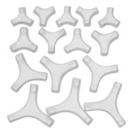 The Ceramic Shop Kiln Stilt Single Pin A Series Set