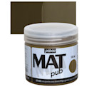 Pebeo Mat Pub Acrylic Paint - Raw Umber, 140 ml