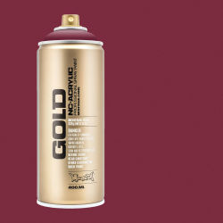 Montana Gold Acrylic Professional Spray Paint - Powder Pink, 400 ml (Spray can with color swatch)