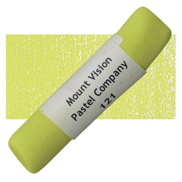 Open in modal - Mount Vision Handmade Pastel - Light Yellow Green 121 pastel and swatch