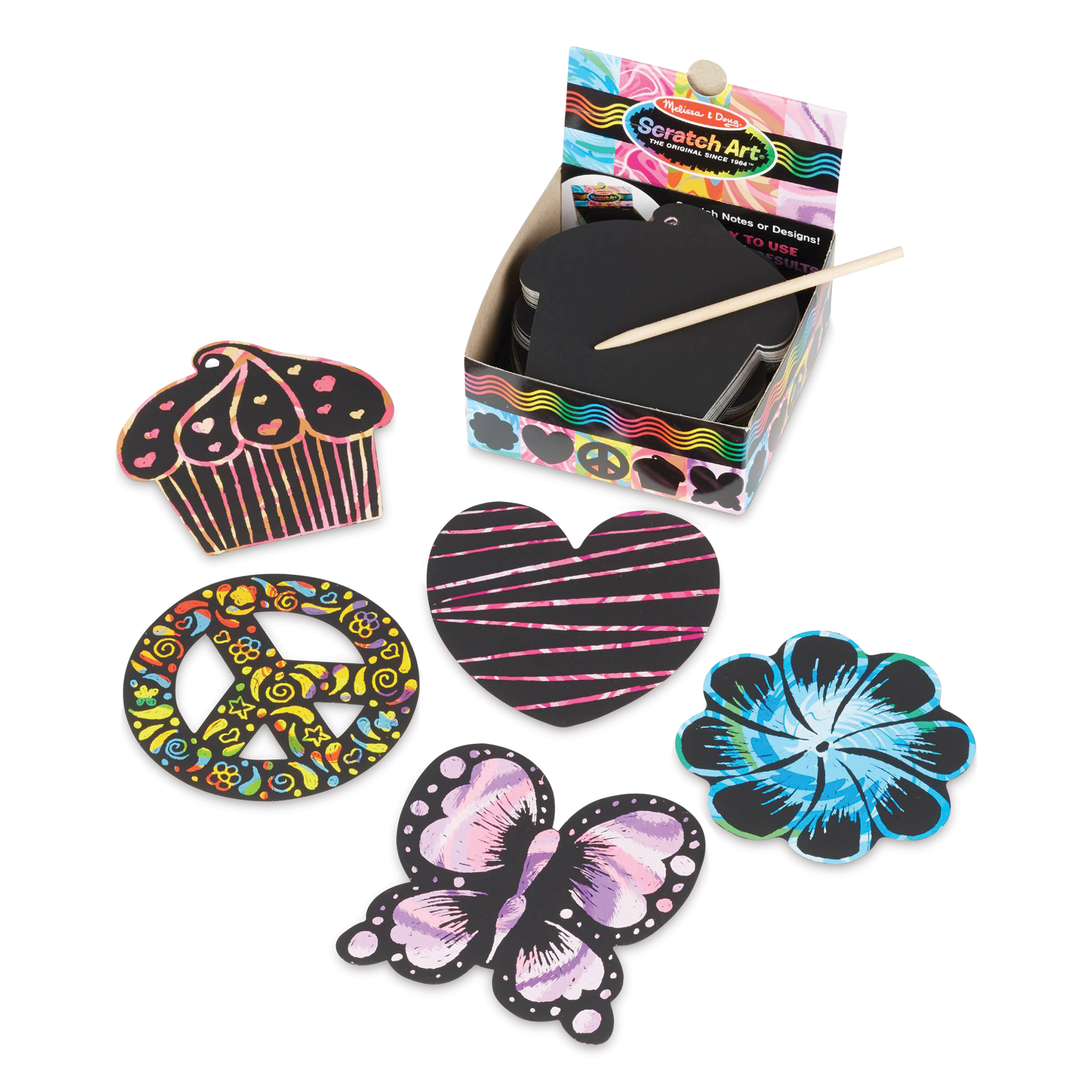 Melissa Doug Scratch Art Rainbow Mini Notes Wholesale Deals