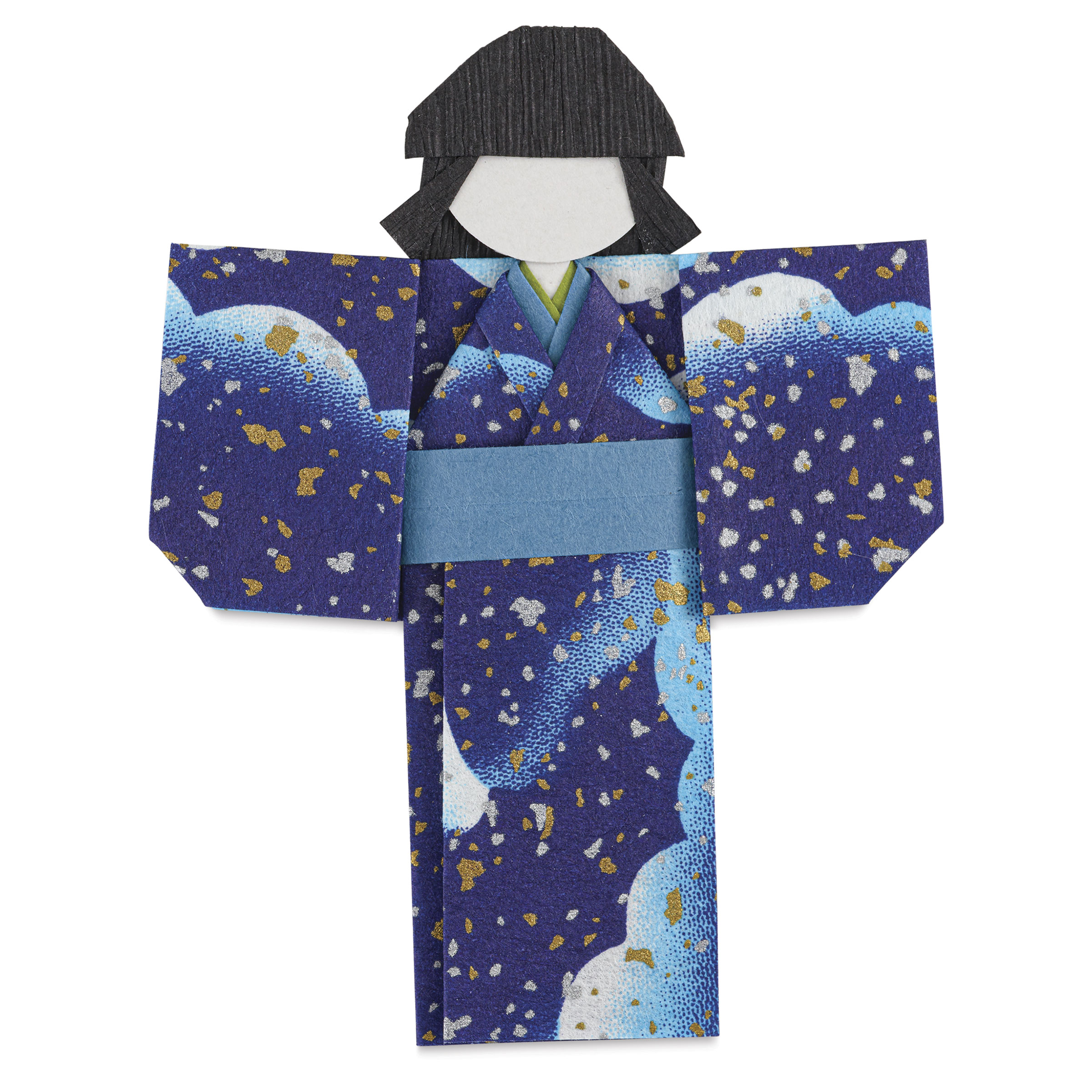 オリジナル作品KIMONO EMOTIONALS 心象クラフトアート【おめかし】 86206-1008-7-4ww.jpg