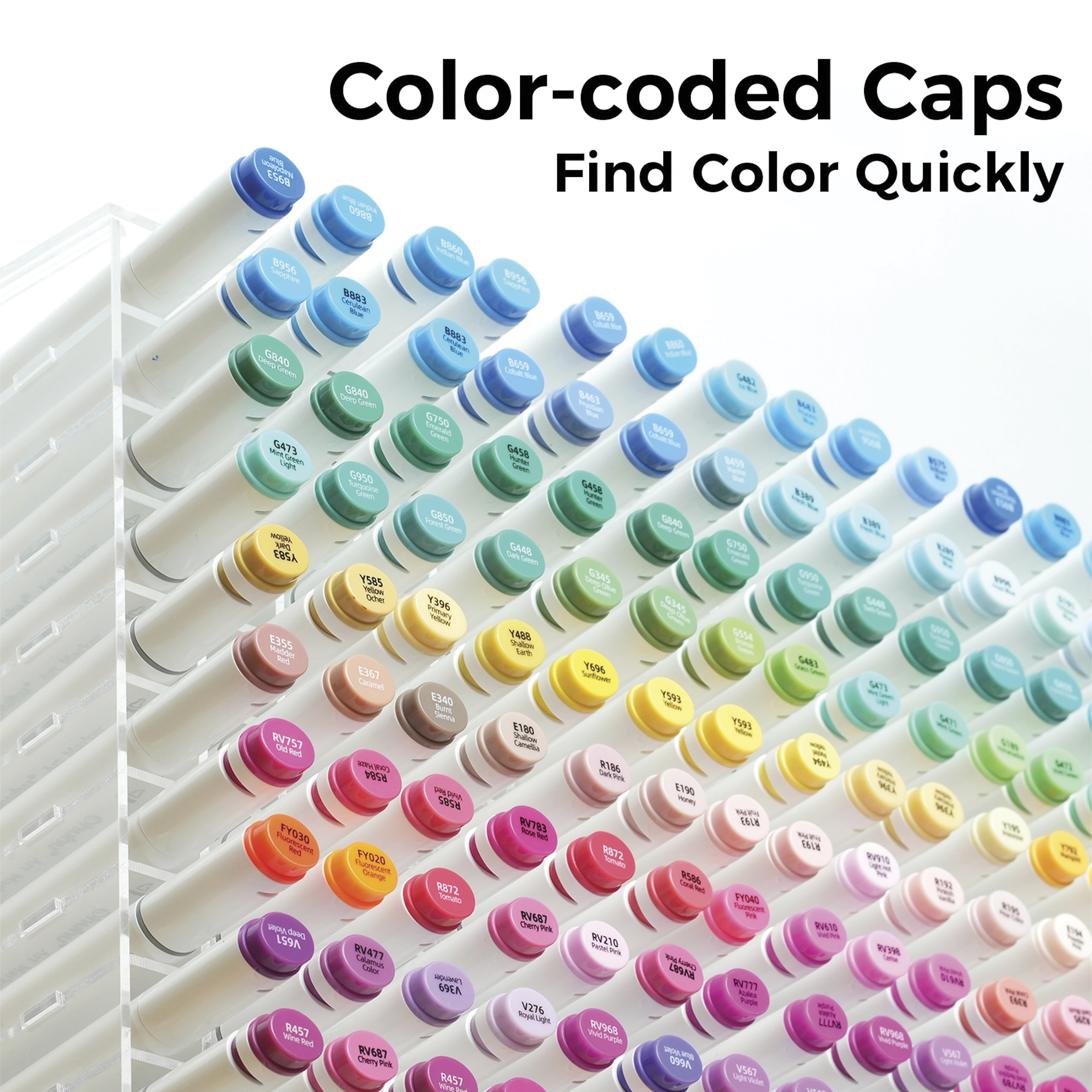 Ohuhu Oahu Dual-Tip Marker Sets | BLICK Art Materials