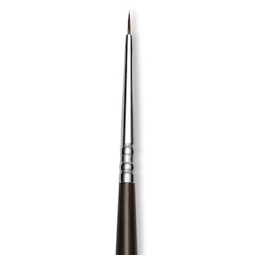 Open in modal - Escoda Vintage Synthetic Brush - Round Pointed, Long  Handle, Size 3/0