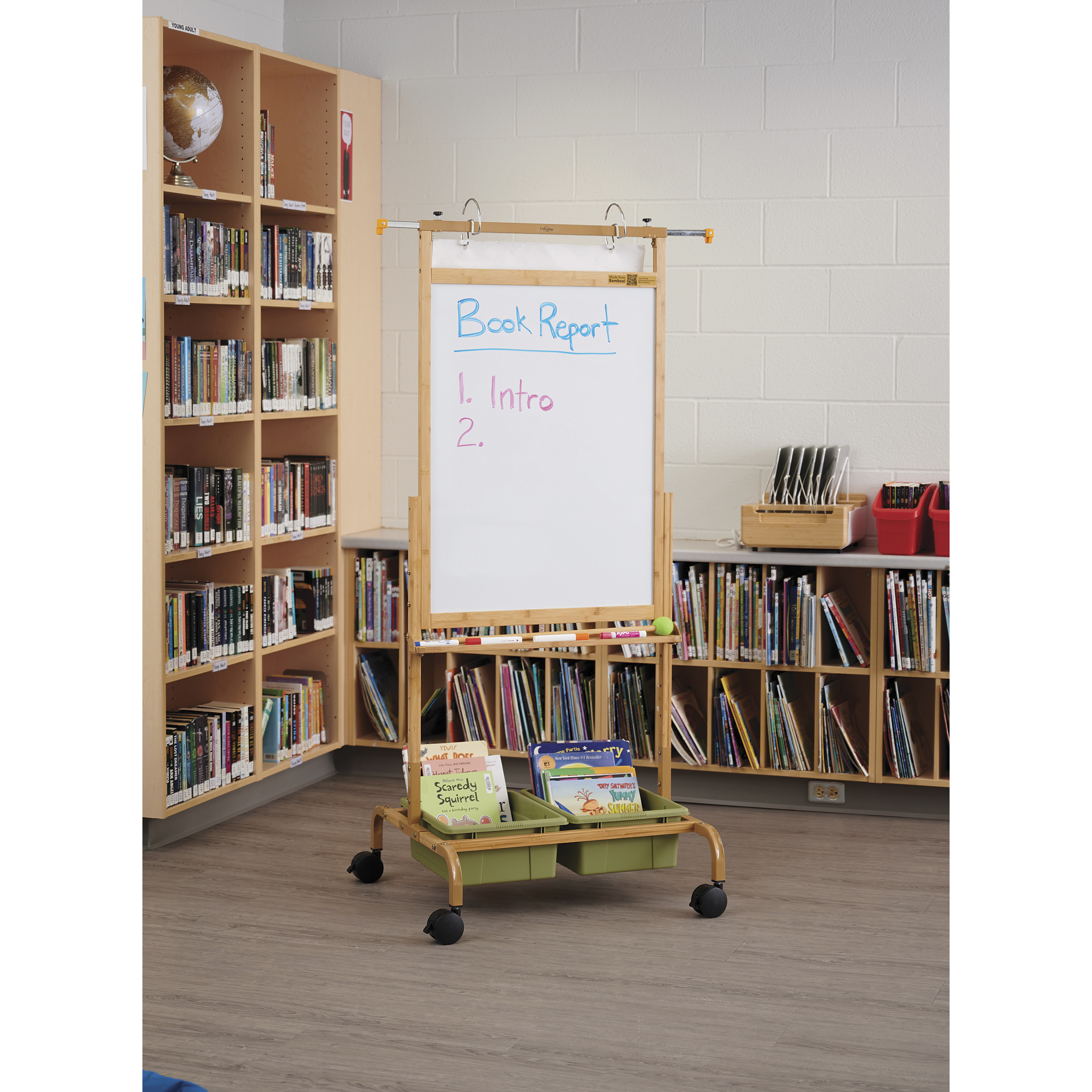 Copernicus Bamboo Deluxe Chart Stand | BLICK Art Materials