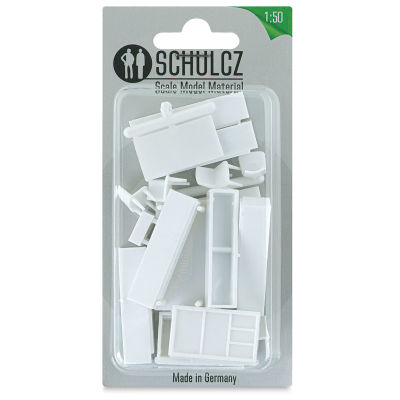 Schulcz Scale Model Furniture Set - Dining Room, 1:50, 1/4" (front of package)