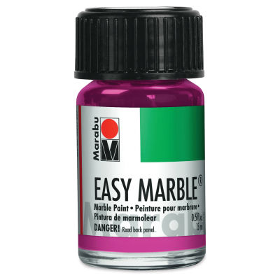 Marabu Easy Marble Paint - Magenta, 15 ml
