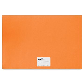 Open in modal - RiteCo Construction Paper - Orange, 12" x 18", 50 Sheets