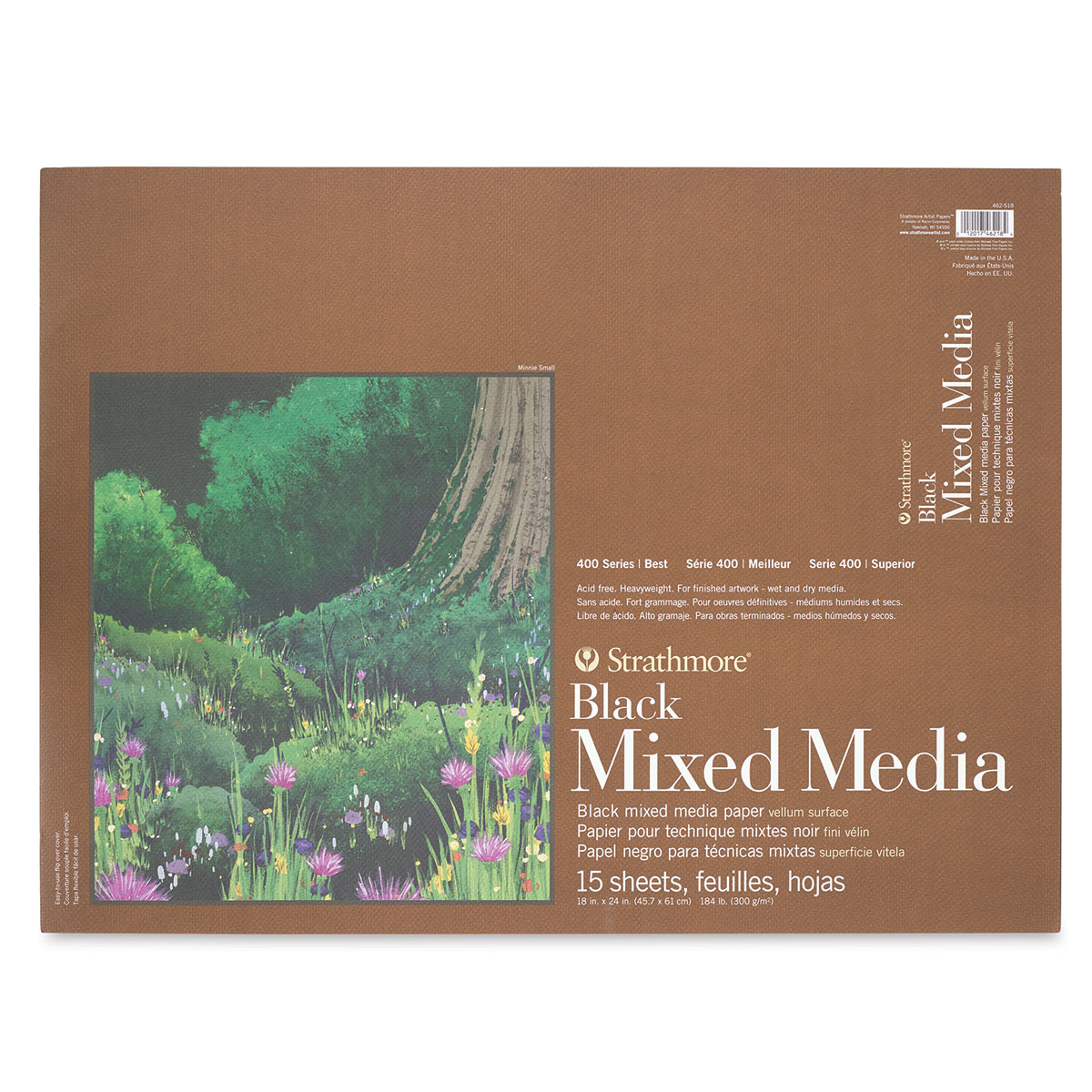 Black Mixed Media Pad by Artist's Loft™, 7 x 10