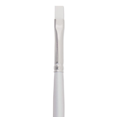 Silver Brush Silverwhite Synthetic Brush - Bright, Short Handle, Size 6