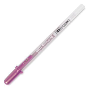 Open in modal - Sakura Gelly Roll Gold-Silver Shadow Pen - Gold/Lavender, Bold