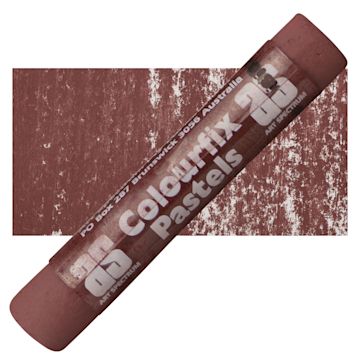 Open in modal - Art Spectrum Colourfix Soft Pastel - Burgundy pastel and swatch