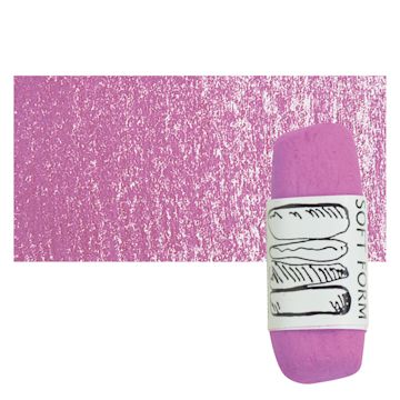 Open in modal - Townsend Artists' Soft Form Pastel - Quinacridone Magenta (Light) pastel and swatch