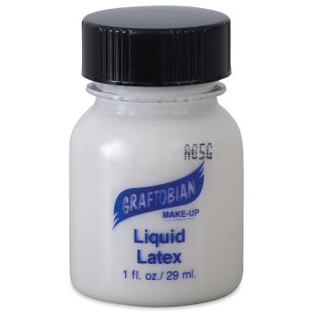 Graftobian Liquid Latex - Front view of 1 oz. bottle

