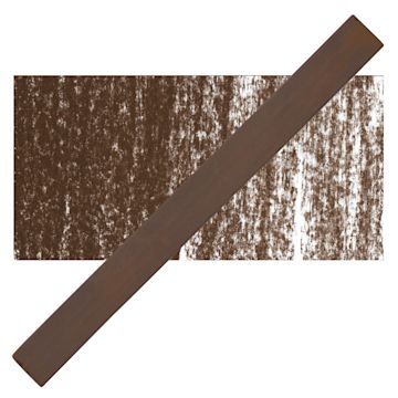Open in modal - Cretacolor Pastel Carre Hard Pastel - Van Dycke Brown pastel and swatch