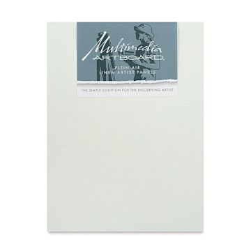 Open in modal - Plein Air Linen Artist Panels - Front of package of 3 15DP Oil primed Claessens panels