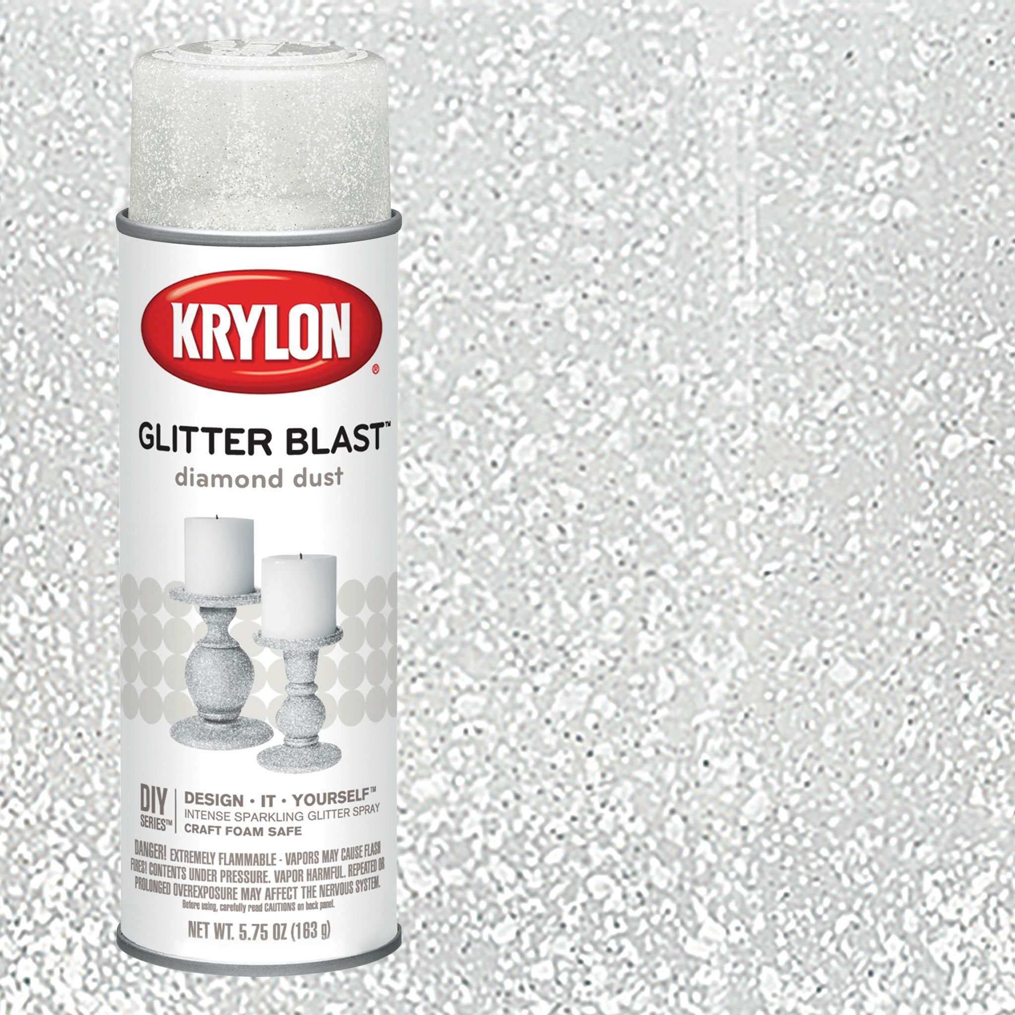 Krylon Glitter Blast Glitter Blast Gloss Diamond Dust Glitter (NET