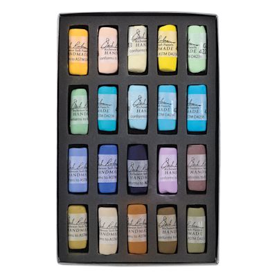 Richeson Soft Handrolled Pastels - Landscape, Set of 20 | BLICK Art ...