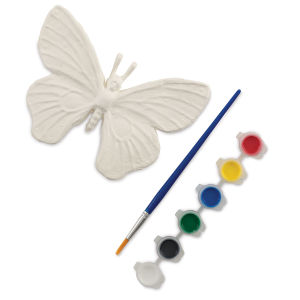 Paper Mache Piece Painting Set - Butterfly