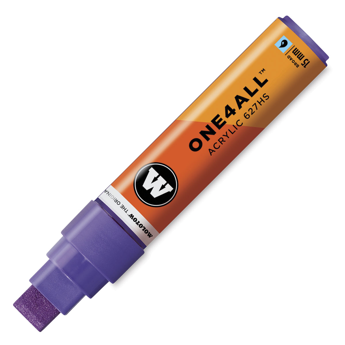 Molotow One4All Acrylic Marker - 15 mm Tip , Currant, Square Tip