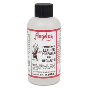 Angelus Leather Preparer and Deglazer - Front of 5 oz bottle