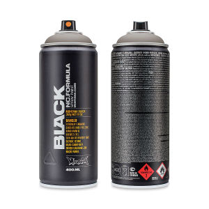 Montana Black Spray Paint - Lambrate, 400 ml can