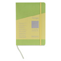 Fabriano EcoQua Plus Stitch-Bound Notebook - Lime, 5-4/5
