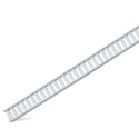 Plastruct Styrene Structural Stairs - 1:48 Scale, 17/64" H x 7/8" W x 12" L